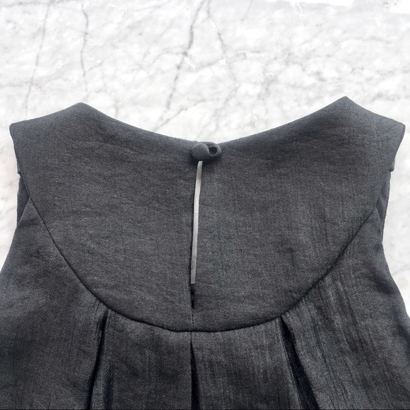 Alexia Admor Jewel Black Satin Trapeze Dress - Picture 4 of 10